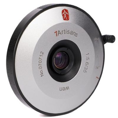 7artisans 35mm F5.6 Leica M Mount- Silver + Black