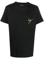 Giuseppe Zanotti t-shirt à logo imprimé - Noir - thumbnail