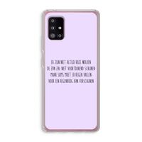 Regenboog: Samsung Galaxy A51 5G Transparant Hoesje