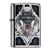 Zippo Aansteker Harley-Davidson Gothic Style Schedel