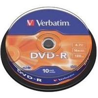 Verbatim DVD-R 16X 10st. Spindle