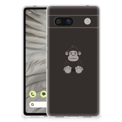 Google Pixel 7A Telefoonhoesje met Naam Gorilla Google Pixel 7A Telefoonhoesje met Naam Gorilla