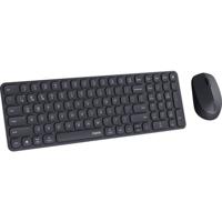 Rapoo 9310m comboset qwerty(nl) toetsenbord + muis zwart