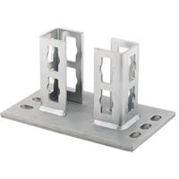Fischer PSF 124 zl Zadelflens Staal 542718 5 stuk(s)