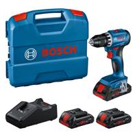 Bosch Professional GSR 18V-45 Accu schroefboormachine 18V 3x 4.0Ah in L-Case - 0615A5002N