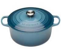 Le Creuset Braadpan Signature - Deap Teal - ø 20 cm / 2.4 liter - thumbnail