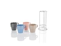 LIVARNO home Kopjeshouder met 4 kopjes LIVARNO home Kopjeshouder met 4 kopjes