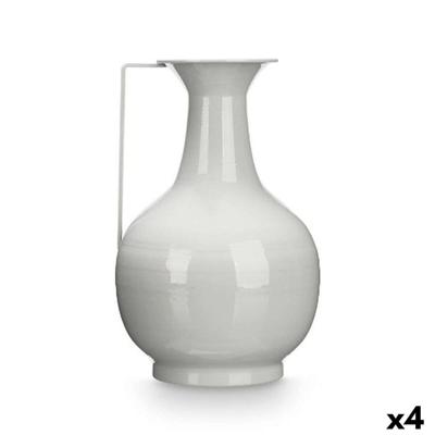 Vaas Gift Decor Grijs Ijzer Klot 24 x 38 x 14,8 cm (4 Stuks)