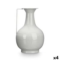 Vaas Gift Decor Grijs Ijzer Klot 24 x 38 x 14,8 cm (4 Stuks)