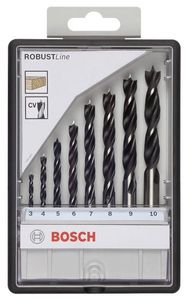 Bosch Accessoires Houtborenset | Robustline | 8-Delig | 2607010533 - 2607010533