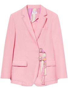 PUCCI blazer à revers crantés - Rose