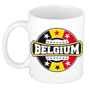Belgium / Belgie embleem mok / beker 300 ml   -