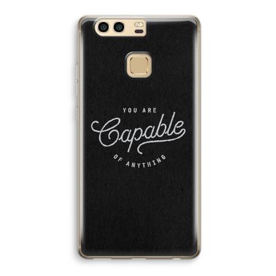 Capable: Huawei P9 Transparant Hoesje