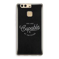 Capable: Huawei P9 Transparant Hoesje