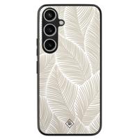 Samsung Galaxy A55 hoesje - Palmy leaves beige - thumbnail