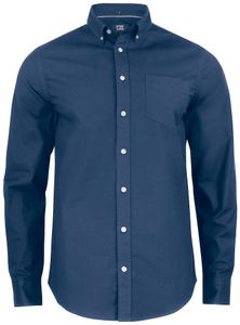 Cutter & Buck 352406 Hansville Shirt Men - Oxford Blauw - 4XL