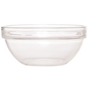 Salade schaal/slakom van glas 26 cm