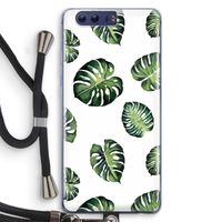 Tropische bladeren: Honor 9 Transparant Hoesje met koord