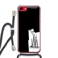 Musketon Painter: iPhone SE 2020 Transparant Hoesje met koord