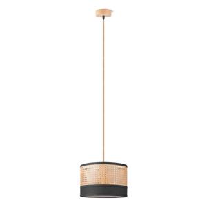 Hanglamp Rotan - Chocolade - 30x30x127cm