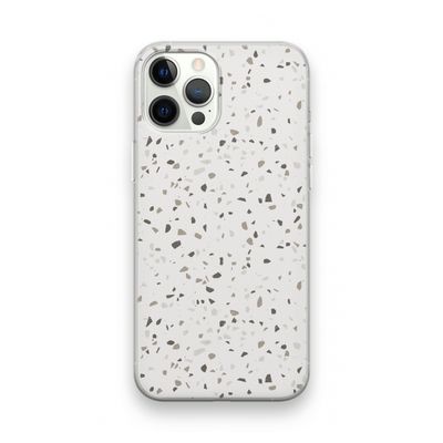 Terrazzo N°14: iPhone 12 Pro Transparant Hoesje