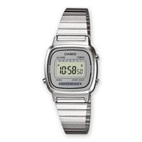 Unisex horloge Casio LA670WEA-7EF Grijs Zilverkleurig (Ø 25 mm)