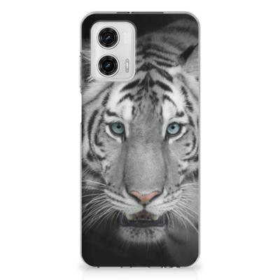 Motorola Moto G73 | TPU Hoesje | Tijger Motorola Moto G73 | TPU Hoesje | Tijger