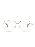 Kenzo metal round-frame glasses - Or