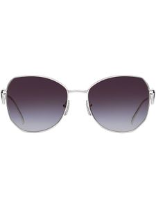 Prada Eyewear lunettes de soleil Symbole à monture oversize - Gris