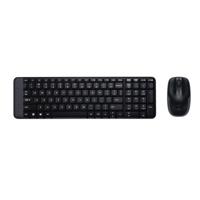 Logitech MK220 Wireless Combo (Qwerty) Toetsenbord Zwart