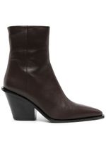 A.EMERY bottines Odin 85 mm en cuir - Marron