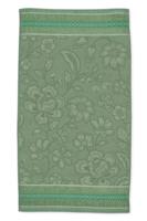 Pip Studio Badhanddoek Jasmin Jacquard Groen 55x100cm