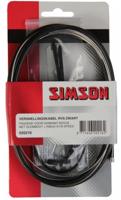 Simson versnellingskabel set Nexus 1700/2150 mm zwart/zilver