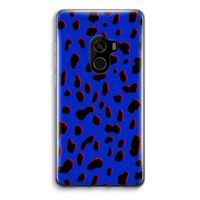 Blue Leopard: Xiaomi Mi Mix 2 Transparant Hoesje