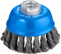 Bosch Accessoires Komstaalborstel 75 mm, 0,5 mm, 12500 U/ min, 14 1st - 1608622029