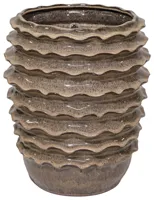 Vaas golf boheme d42h50cm zand