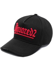 DSQUARED2 casquette à logo brodé - Noir