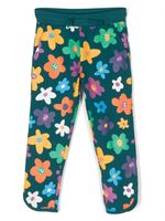 Stella McCartney Kids pantalon de jogging à imprimé Smiley Flower - Vert - thumbnail