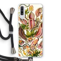 Haeckel Nepenthaceae: Samsung Galaxy A70 Transparant Hoesje met koord