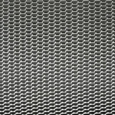 Racegaas aluminium - honingraat 12x6mm - 125x25cm TG1256