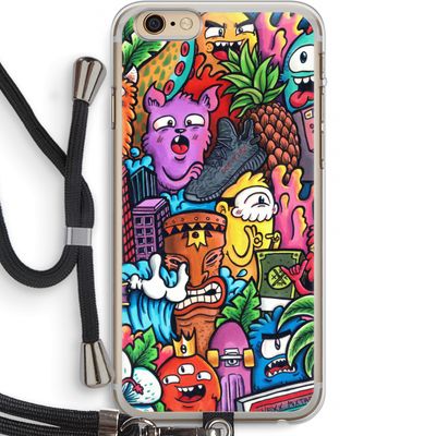 Vexx Mixtape: iPhone 6 PLUS / 6S PLUS Transparant Hoesje met koord