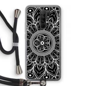 Roses Are Red: Xiaomi Redmi 9 Transparant Hoesje met koord