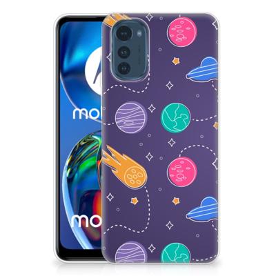 Motorola Moto E32/E32s | Sillicone Back Cover | Space