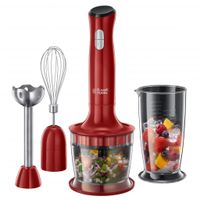 Russell Hobbs 3-in-1 Staafmixer Desire 500 W rood - thumbnail
