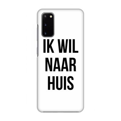 Ik wil naar huis: Volledig geprint Samsung Galaxy S20 Hoesje