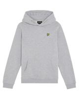 Lyle & Scott winter hoodie jongens - licht grijs