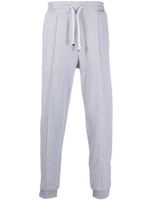 Brunello Cucinelli pantalon fuselé à lien de resserrage - Gris