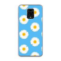 Margrietjes: Xiaomi Redmi Note 9 Pro Transparant Hoesje
