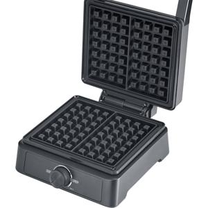 Severin WA 2125 Wafelijzer Controlelampje Zwart, Antraciet