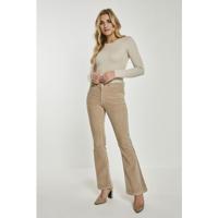 Para Mi - Beige | Dames | Broek | Beige | 36 | regular | Kamst mode